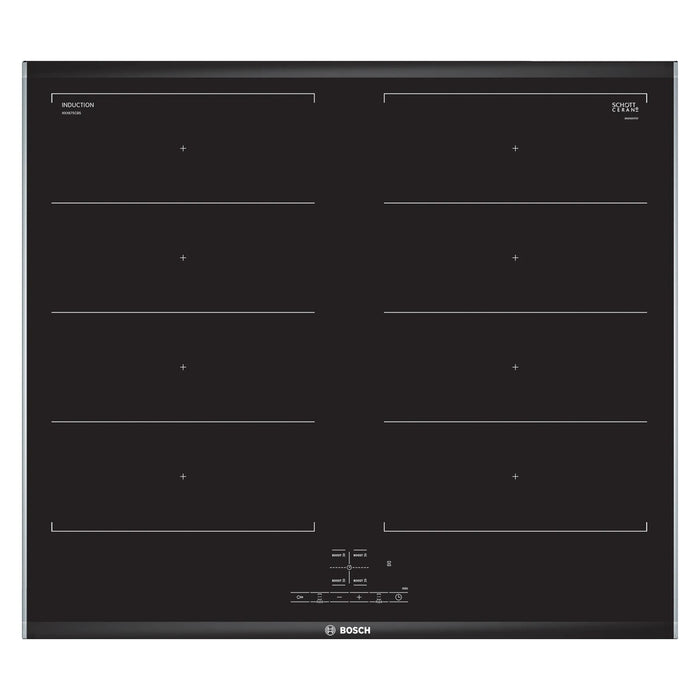 Bosch Serie 4 NXX675CB5E Kochfeld Schwarz Integriert 60 cm Zonen-Induktionskochfeld 4