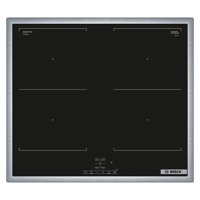 Bosch Serie 4 NVQ645CB6E Kochfeld Schwarz Integriert 60 cm Zonen-Induktionskochfeld 4