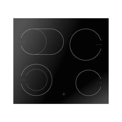 EC 742 100 C Glaskeramik-Kochfeld 60cm