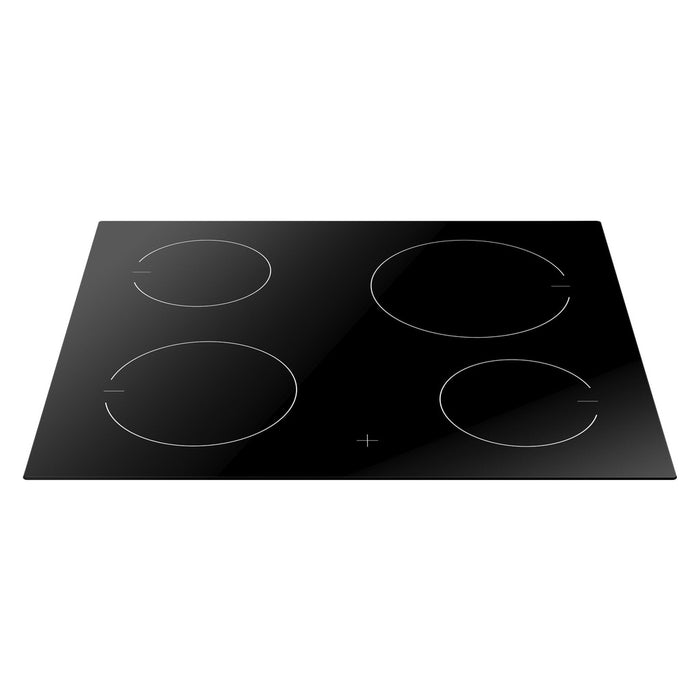 Amica EC 744 000 C Schwarz Integriert 60 cm Keramik 4 Zone(n)