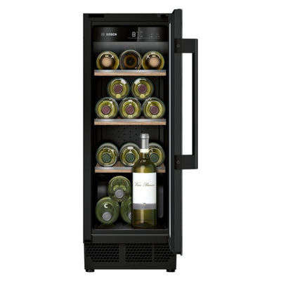 KUW20VHF0 Weinkühler Weinkühler mit Kompressor Arbeitsplatte Schwarz 21 Flasche(n)