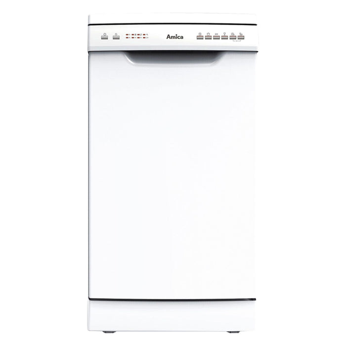 Amica GSP 14544-1 W Geschirrspüler freistehend 45cm 9 Maßgedecke E