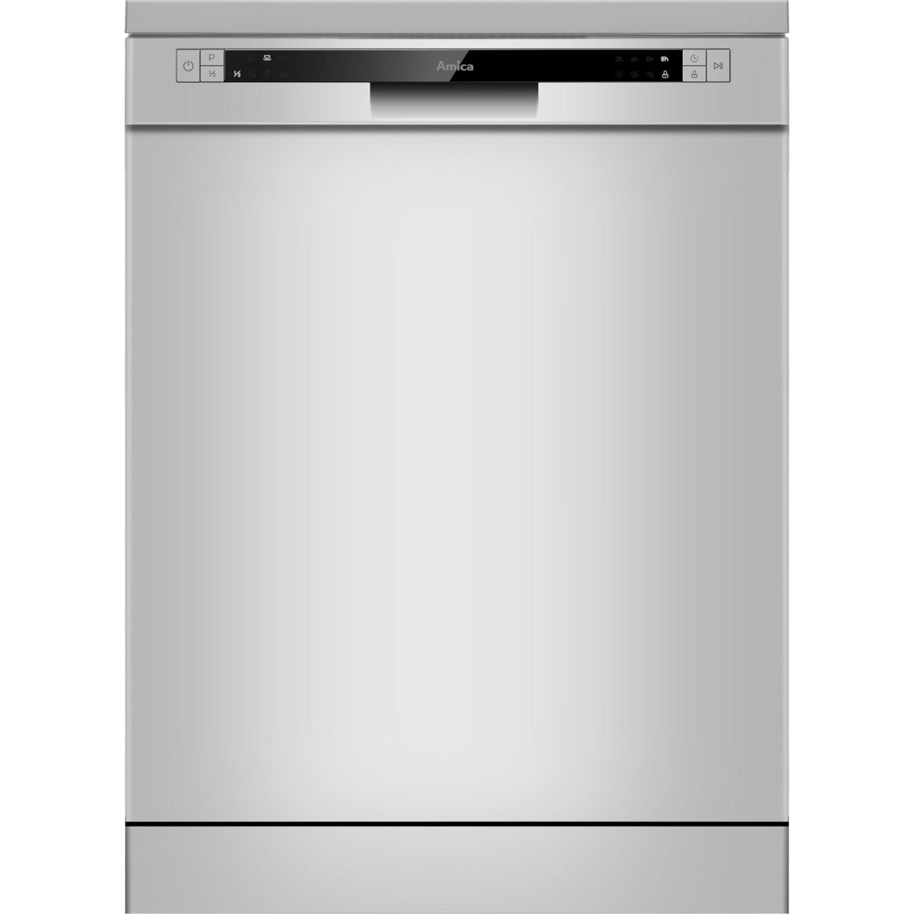 Produktbild Standgeschirrspüler - Amica GSP 542 010-1 Si Geschirrspüler freistehend, unterbaufähig 60cm 12 Maßgedecke E