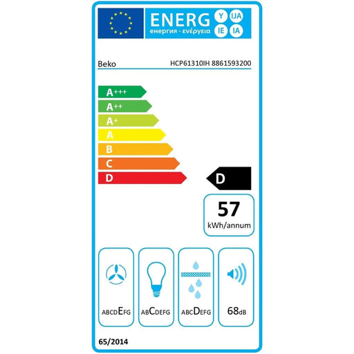 Produktbild Kaminhaube - Beko HCP61310IH Dunstabzugshaube