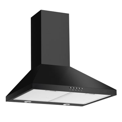 KH 17286 S Kaminhaube Trapez 60cm Schwarz