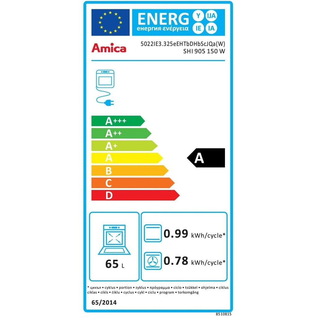 Produktbild Induktions-Standherd - Amica SHI 905 150 W Standherd weiß