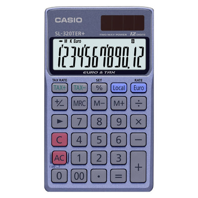 SL-320TER+ Taschenrechner Tasche Einfacher Taschenrechner Blau
