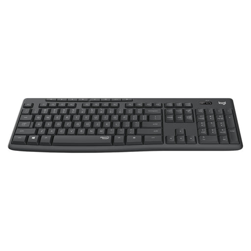 Produktbild Wireless-Tastatur - Logitech MK295 Silent Wireless Combo Tastatur Maus enthalten USB QWERTZ Deutsch Graphit