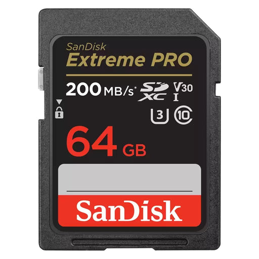Produktbild Speicherkarte - SanDisk Extreme PRO 64 GB SDXC Klasse 10