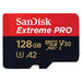 SanDisk Extreme PRO 128 GB MicroSDXC UHS-I Klasse 10