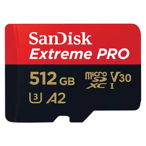 Produktbild Speicherkarte - SanDisk Extreme PRO 512 GB MicroSDXC UHS-I Klasse 10