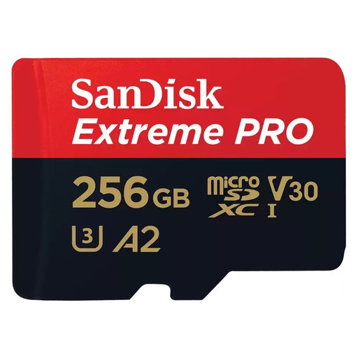 Produktbild Speicherkarte - SanDisk Extreme PRO 256 GB MicroSDXC UHS-I Klasse 10