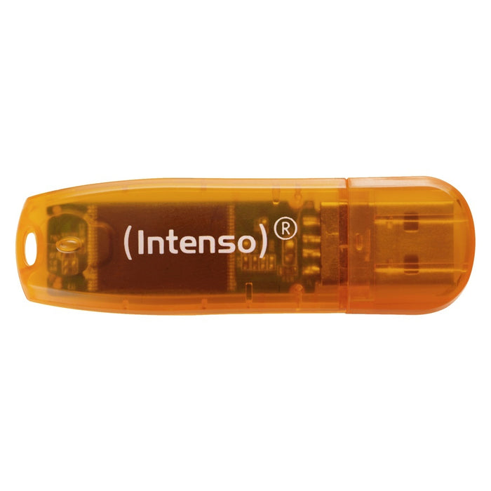 Intenso Rainbow Line USB-Stick 64 GB USB Typ-A 2.0 Orange