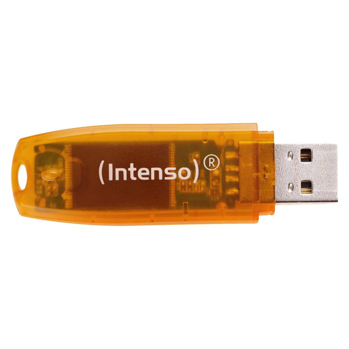 Intenso Rainbow Line USB-Stick 64 GB USB Typ-A 2.0 Orange