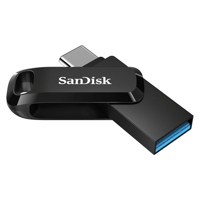 SanDisk Ultra Dual Drive Go USB-Stick 64 GB USB Type-A / USB Type-C 3.2 Gen 1 (3.1 Gen 1) Schwarz