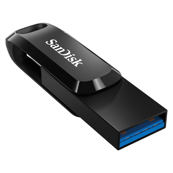 SanDisk Ultra Dual Drive Go USB-Stick 64 GB USB Type-A / USB Type-C 3.2 Gen 1 (3.1 Gen 1) Schwarz