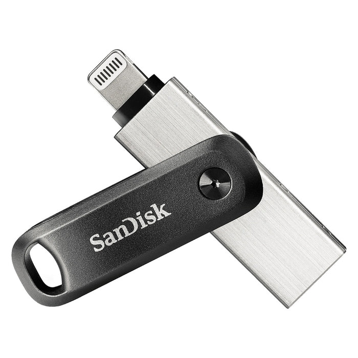 SanDisk iXpand USB-Stick 64 GB USB Type-A / Lightning 3.2 Gen 2 (3.1 Gen 2) Schwarz, Silber