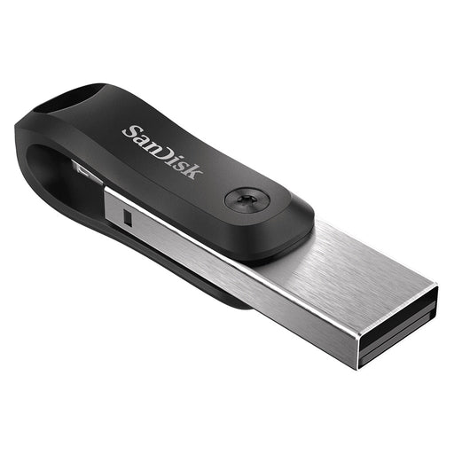 Produktbild USB-Stick - SanDisk iXpand USB-Stick 64 GB USB Type-A / Lightning 3.2 Gen 2 (3.1 Gen 2) Schwarz, Silber