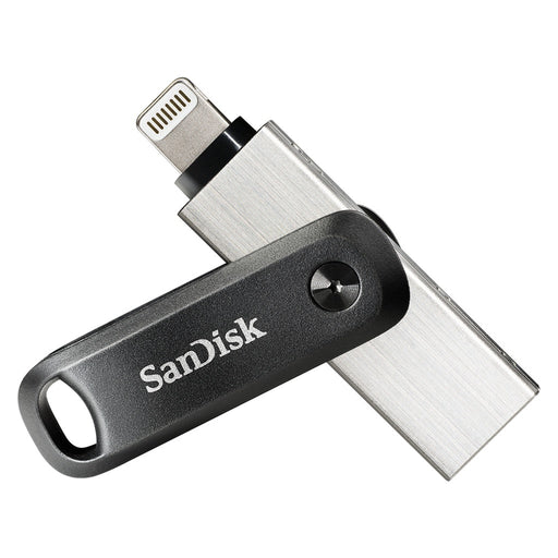 Produktbild USB-Stick - SanDisk SDIX60N-128G-GN6NE USB-Stick 128 GB 3.2 Gen 1 (3.1 Gen 1) Grau, Silber