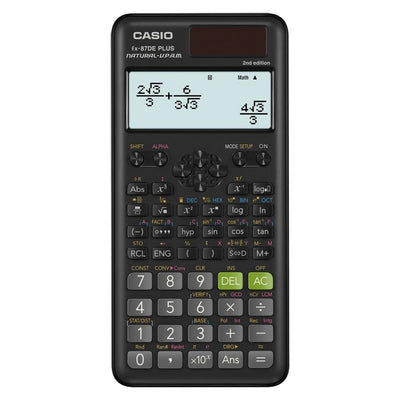 FX-87DE Plus 2nd edition Wissenschaftlicher Taschenrechner Schwarz