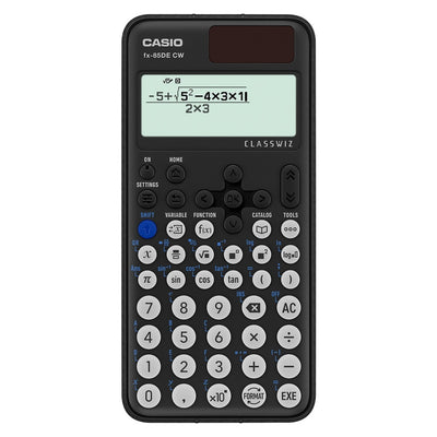 FX-85DE CW Taschenrechner Tasche Wissenschaftlicher Taschenrechner Schwarz