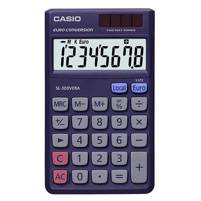 SL-300VERA Taschenrechner Tasche Display- Rechner Violett