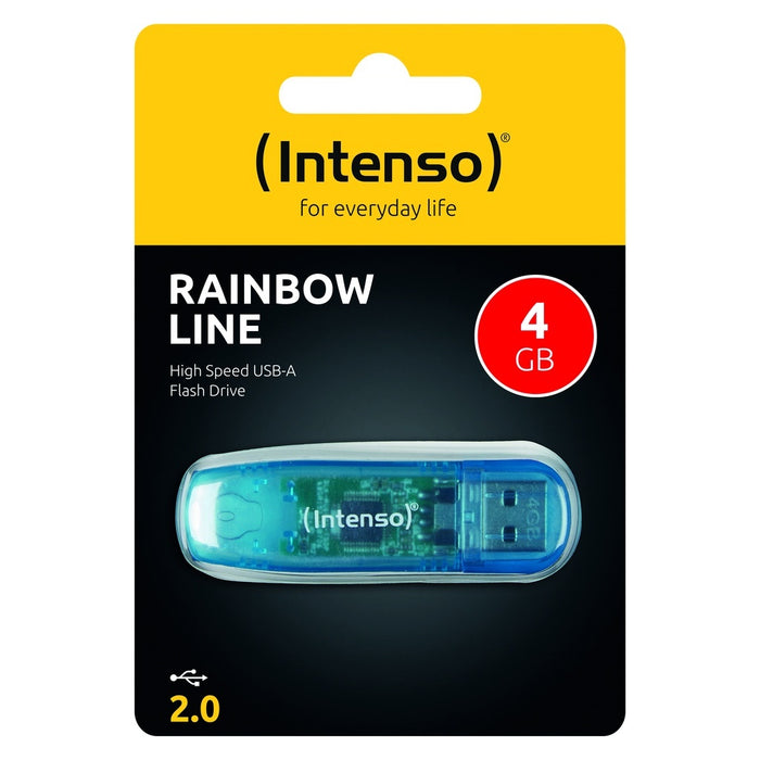 Intenso Rainbow Line USB-Stick 4 GB USB Typ-A 2.0 Blau