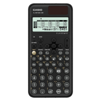 fx-991DE CW Taschenrechner Tasche Wissenschaftlicher Taschenrechner Schwarz