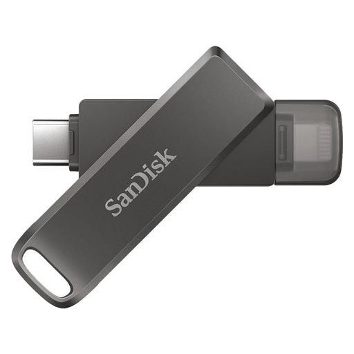 Produktbild USB-Stick - SanDisk iXpand USB-Stick 64 GB USB Type-C / Lightning 3.2 Gen 1 (3.1 Gen 1) Schwarz