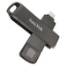 SanDisk iXpand USB-Stick 128 GB USB Type-C / Lightning 3.2 Gen 1 (3.1 Gen 1) Schwarz