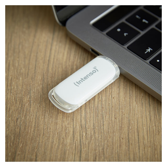 Intenso Flash Line USB-Stick 32 GB USB Typ-C 3.2 Gen 1 (3.1 Gen 1) Weiß