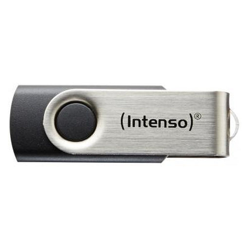 Produktbild USB-Stick - Intenso Basic Line USB-Stick 64 GB USB Typ-A 2.0 Schwarz, Silber