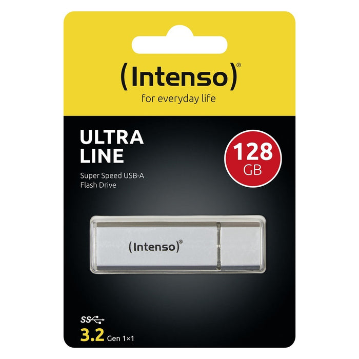 Intenso Ultra Line USB-Stick 128 GB USB Typ-A 3.2 Gen 1 (3.1 Gen 1) Silber