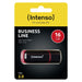 Intenso 16GB USB2.0 USB-Stick USB Typ-A 2.0 Schwarz, Rot