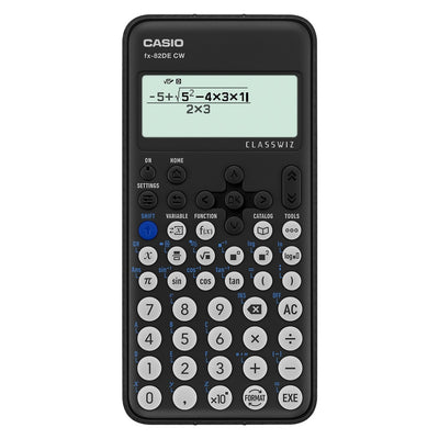 FX-82DE CW Taschenrechner Tasche Wissenschaftlicher Taschenrechner Schwarz