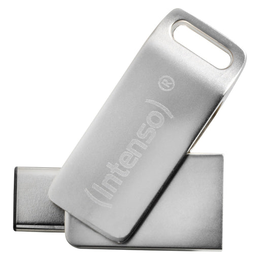 Produktbild USB-Stick - Intenso cMobile Line USB-Stick 64 GB USB Type-A / USB Type-C 3.2 Gen 1 (3.1 Gen 1) Silber