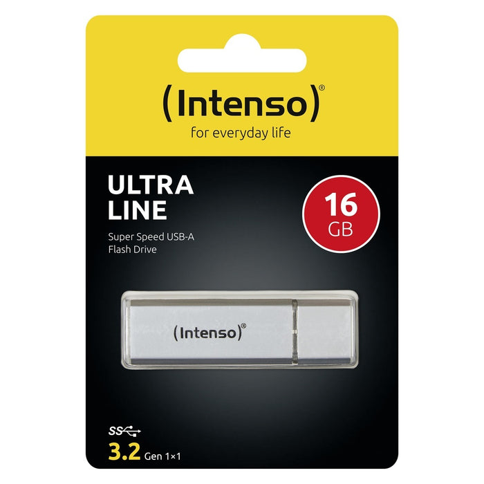 Intenso Ultra Line USB-Stick 16 GB USB Typ-A 3.2 Gen 1 (3.1 Gen 1) Silber