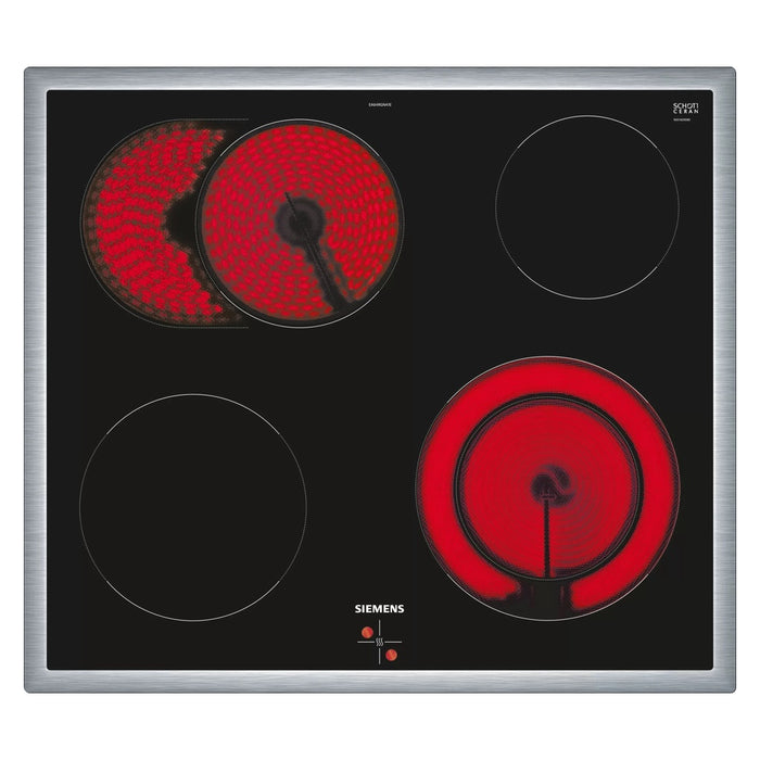 Siemens iQ300 EA64RGNA1E Kochfeld Schwarz Integriert 60 cm Keramik 4 Zone(n)