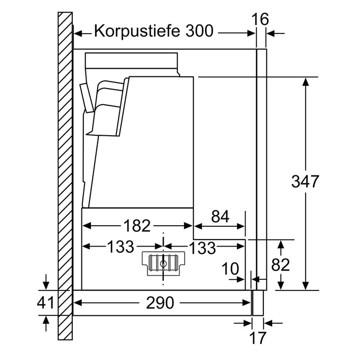 Siemens iQ500 LI67RA561 Dunstabzugshaube Halb eingebaut (Pullout) Edelstahl 392 m³/h A