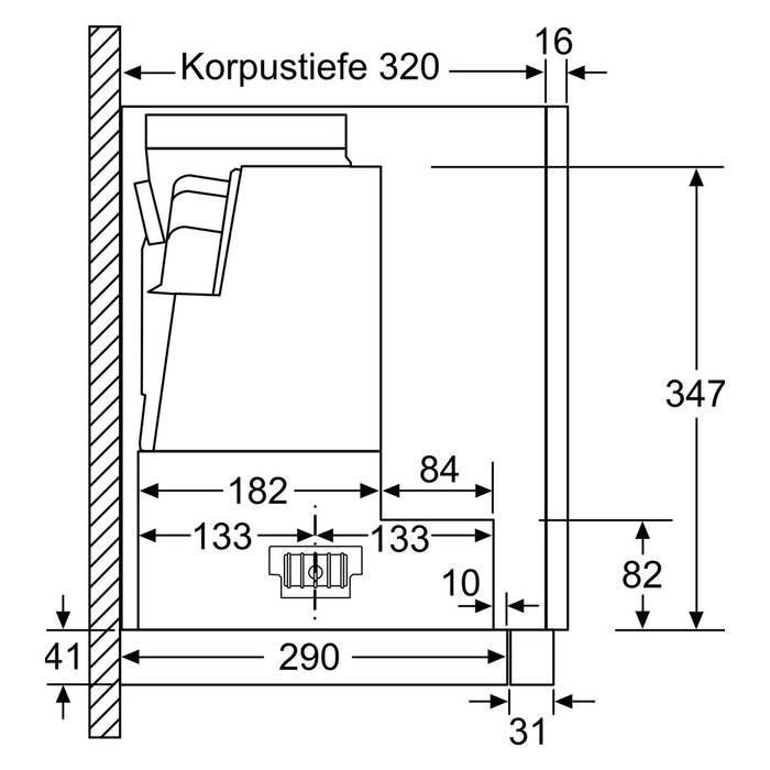 Siemens iQ700 LI67SA671 Dunstabzugshaube Halb eingebaut (Pullout) Schwarz, Edelstahl 717 m³