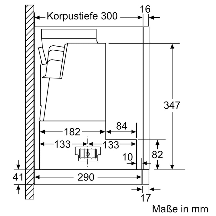 Siemens iQ500 LI97RA561 Dunstabzugshaube Halb eingebaut (Pullout) Edelstahl 395 m³/h B