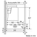 Siemens iQ500 LI97RA561 Dunstabzugshaube Halb eingebaut (Pullout) Edelstahl 395 m³/h B