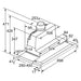 Siemens iQ500 LI97RA561 Dunstabzugshaube Halb eingebaut (Pullout) Edelstahl 395 m³/h B