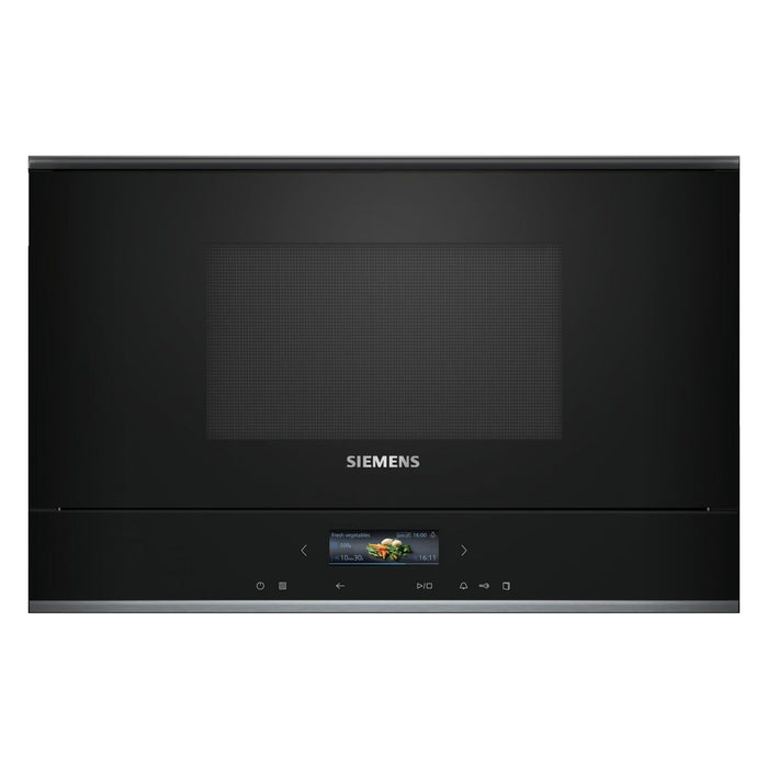 Siemens iQ700 BE732R1B1 Mikrowelle Schwarz Kombi-Mikrowelle Integriert 21 l 900 W