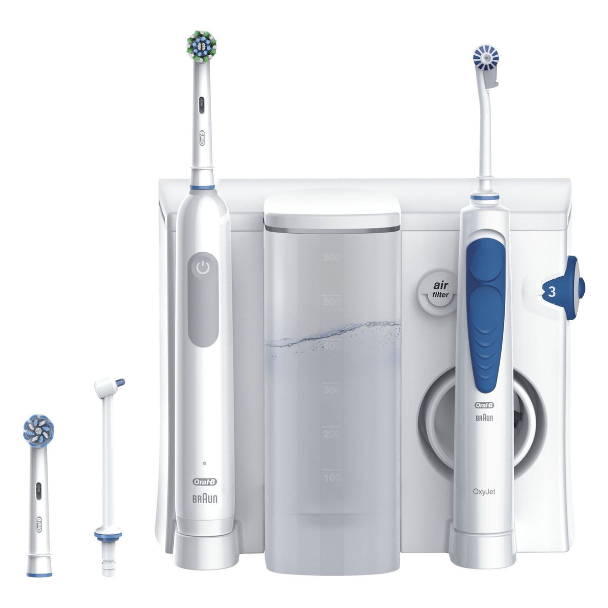 Produktbild Zahnpflege-Set - Oral-B Center OxyJet Munddusche + Oral-B Pro 1