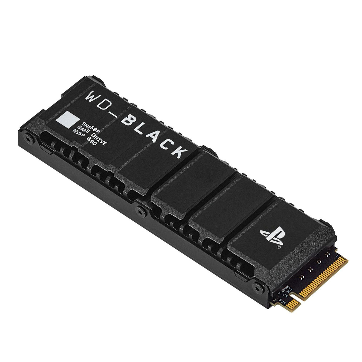 Produktbild interne Gaming-SSD - Western Digital WD BLACK SN850P 2TB NVMe Gen4 x4 SSD für PS5 Heats