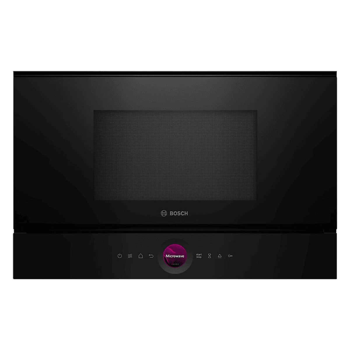 Produktbild Einbau-Mikrowelle - Bosch Serie 8 BFR7221B1 Mikrowelle Schwarz Mikrowelle Integriert 21 l 900 W