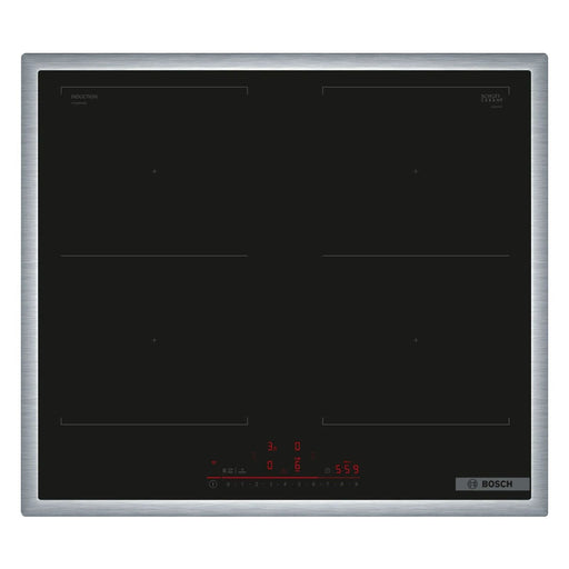 Produktbild Induktions-Kochfeld - Bosch Serie 6 PVQ645HB1E Kochfeld Schwarz 60 cm Zonen-Induktionskochfeld 4 Zone(n)