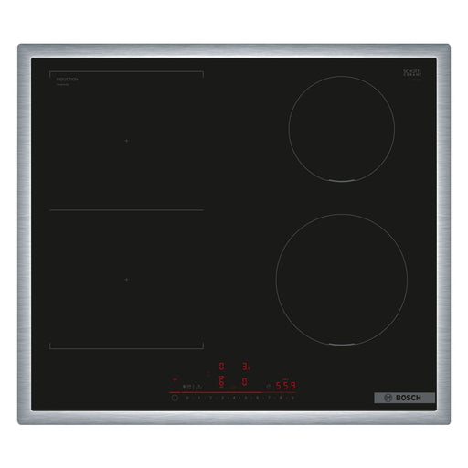 Produktbild Induktions-Kochfeld - Bosch Serie 6 PVS645HB1E Kochfeld Schwarz 60 cm Zonen-Induktionskochfeld 4 Zone(n)