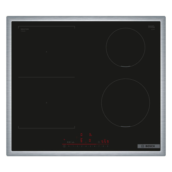 Bosch Serie 6 PVS645HB1E Kochfeld Schwarz 60 cm Zonen-Induktionskochfeld 4 Zone(n)